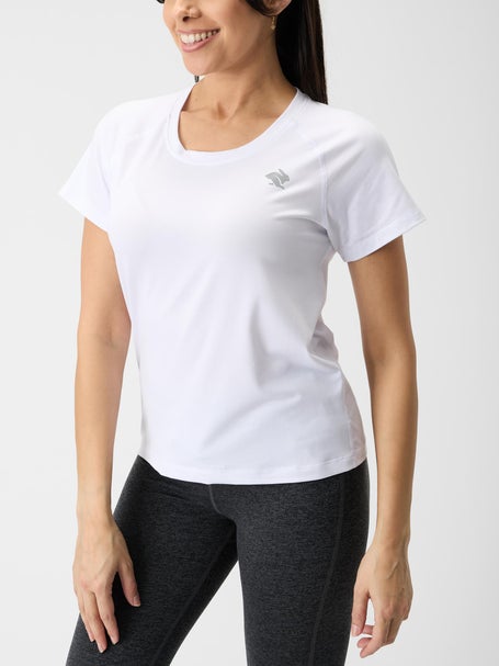 rabbit Womens EZ Tee Cropped White