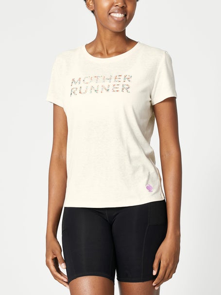 rabbit Womens Mother Runner Remix Tee Gardenia