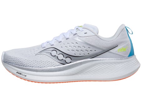 Saucony Ride 17 Men's Shoes White/Vizi | Running Warehouse