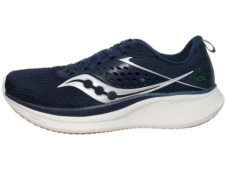 Saucony Ride 17\Mens Shoes\Navy/Gum