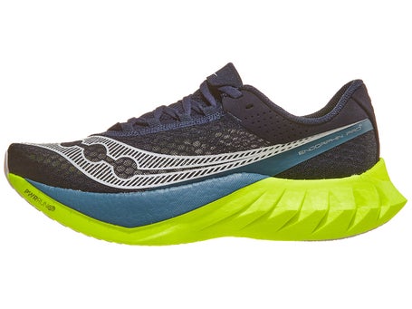 Saucony Endorphin Pro 4\Mens Shoes\Navy/Citron