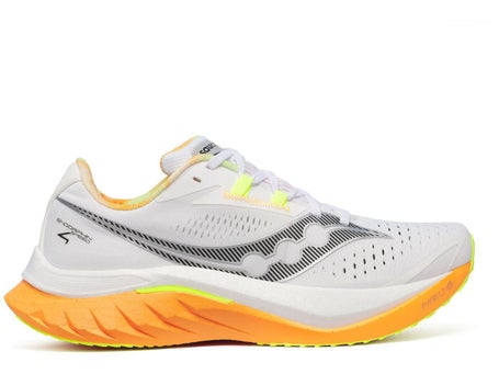 Saucony Endorphin Speed 4\Mens Shoes\White/Peel