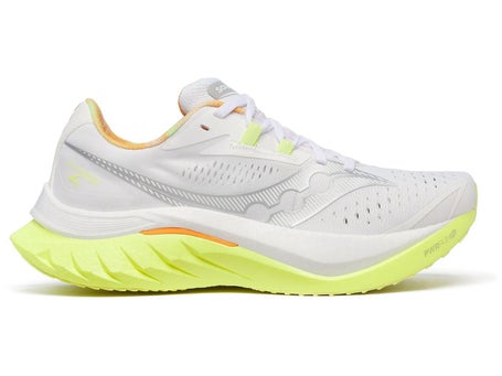 Saucony Endorphin Speed 4\Womens Shoes\White/Sunny