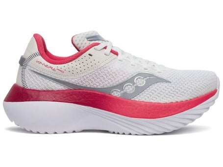 Saucony Kinvara Pro\Womens Shoes\White/Cayenne