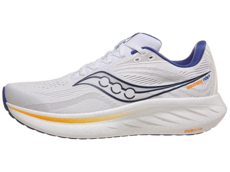 Saucony Ride 18\Mens Shoes\White/Azurite