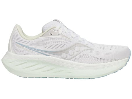 Saucony Ride 18\Womens Shoes\White/Lettuce