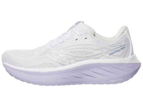 Saucony Ride 18\Womens Shoes\White/Thistle