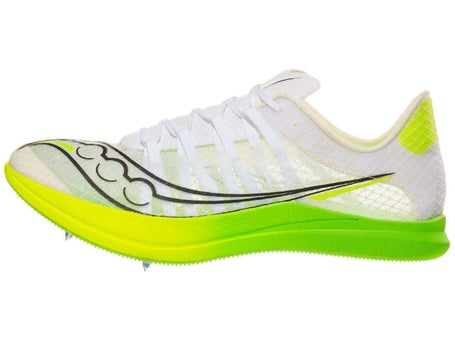 Saucony Terminal VT Womens Spikes\\White/Slime