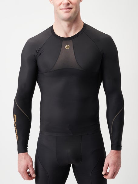 SKINS SERIES-5 MEN'S LONG SLEEVE TOP BLACK - SKINS Compression USA