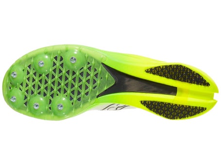 Saucony Endorphin Cheetah Spikes Men's White/Slime Running Warehouse
