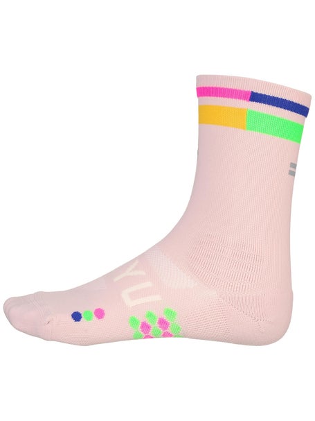 SHYU Racing Crew Socks Goat/Sunrise/Peacock