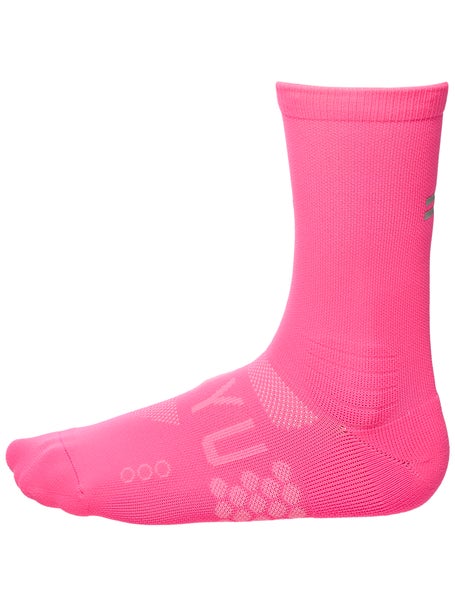 SHYU Racing Half Crew Socks Pink/Pink/Pink
