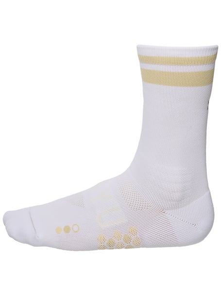 SHYU Racing Half Crew Socks White/Oat/Oat