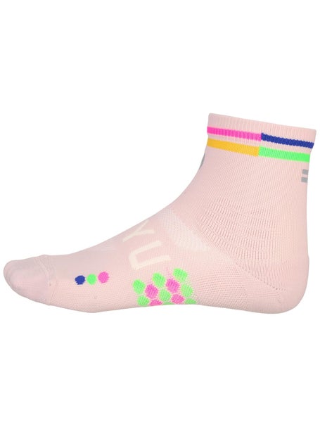 SHYU Racing Quarter Socks Goat/Sunrise/Peacock