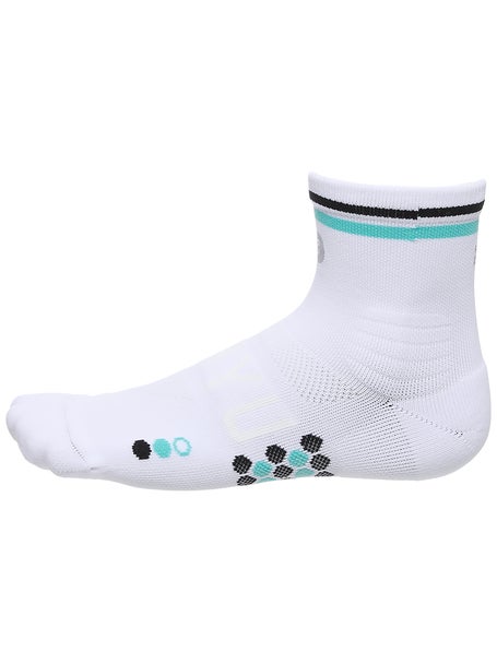 SHYU Racing Quarter Socks White/Jade/Black
