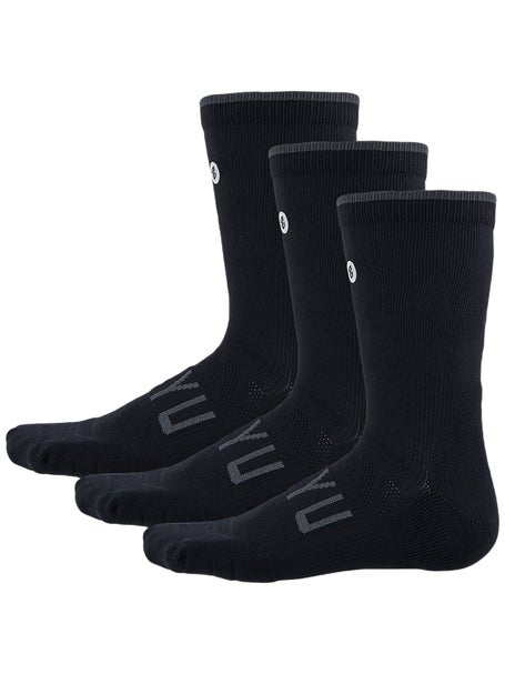 SHYU Training Crew Socks 2.0 3-Pack Black