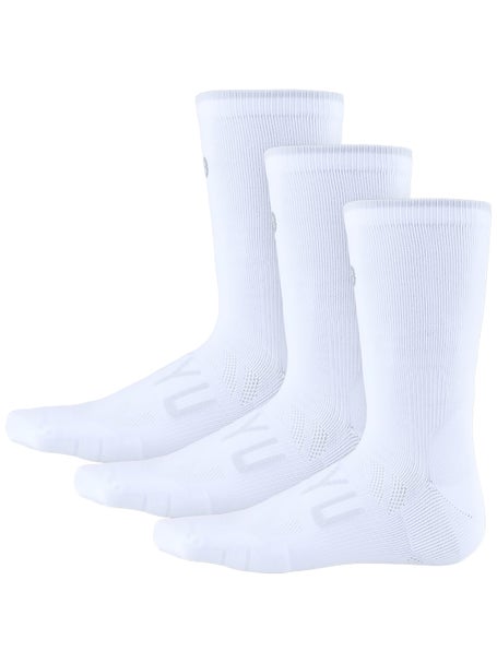 SHYU Training Crew Socks 2.0 3-Pack White