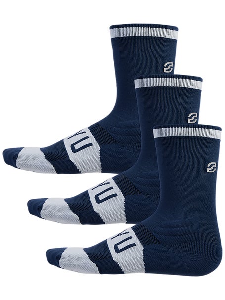 SHYU Training Half Crew Socks 3-Pack Navy