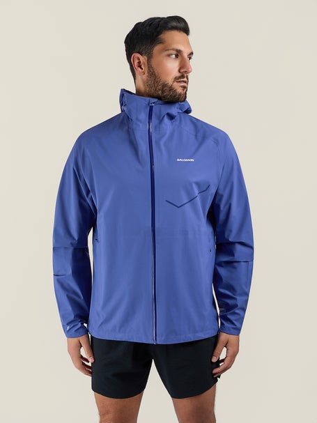 Salomon Mens Bonatti Waterproof Jacket Marlin
