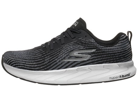 Skechers Go Run Forza 4 Shoes Black/Grey | Running Warehouse