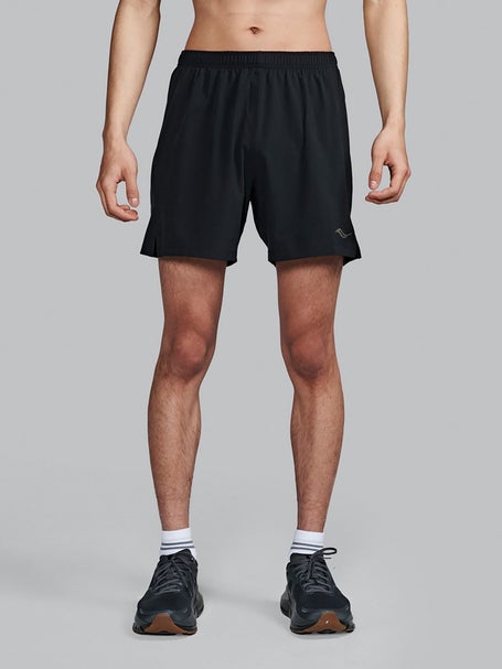 Saucony Mens Outpace 5 Short Black