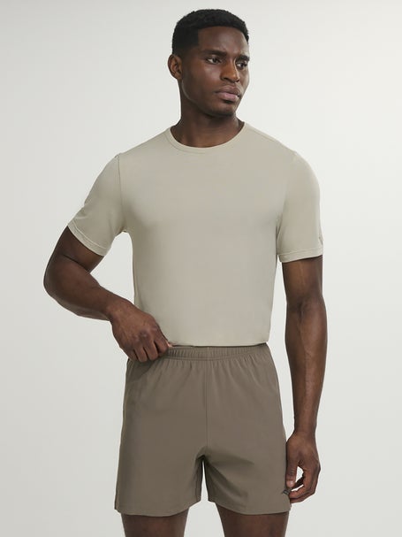 Saucony Mens Outpace 5 Short Pewter