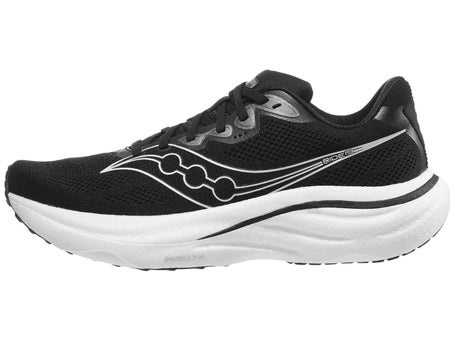 Saucony Ride 19\Mens Shoes\Black/Silver