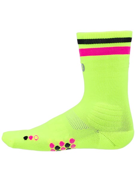 SHYU Racing Crew Socks Rhubarb/Custard/Black