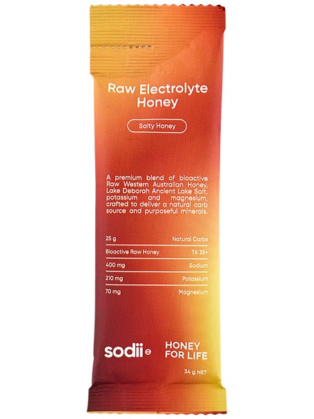 sodii Raw Electrolyte Honey Gel Individual