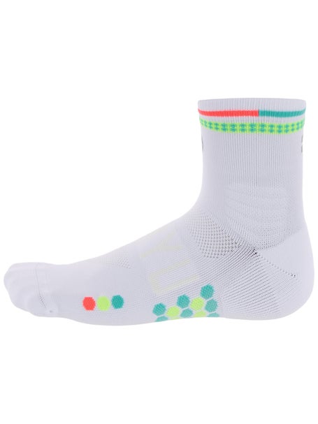 SHYU Racing Quarter Socks White/Polka/Reef