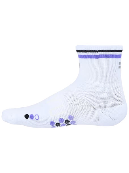 SHYU Racing Quarter Socks White/Indigo/Black