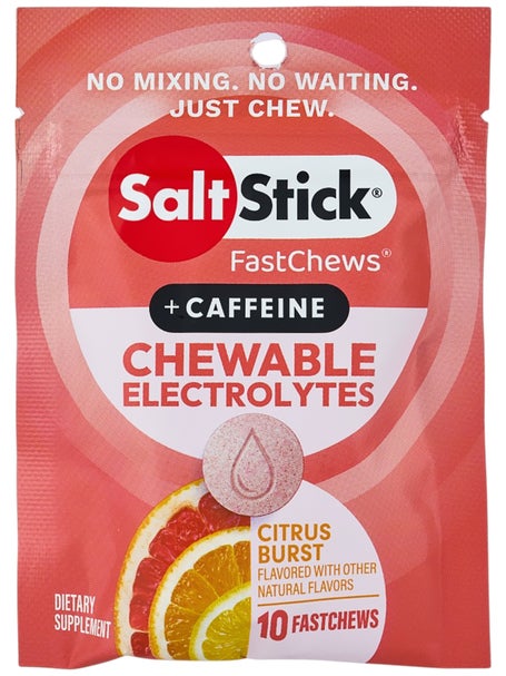 SaltStick Electrolyte Fastchews + Caffeine 10 Tablet