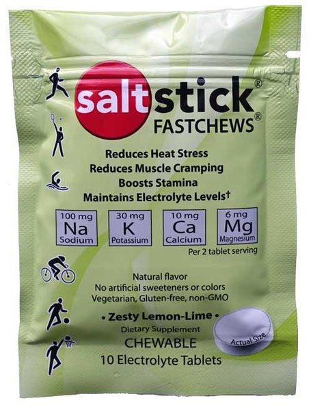 SaltStick Electrolyte Fastchews 10-Tablet