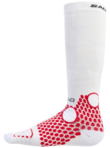 Salomon S/LAB Ultra Knee Socks White/Red