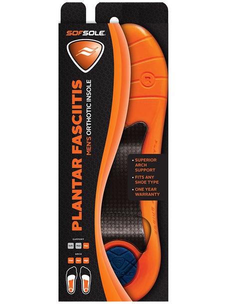 Sof Sole Plantar Fascia 3/4 Mens Insoles