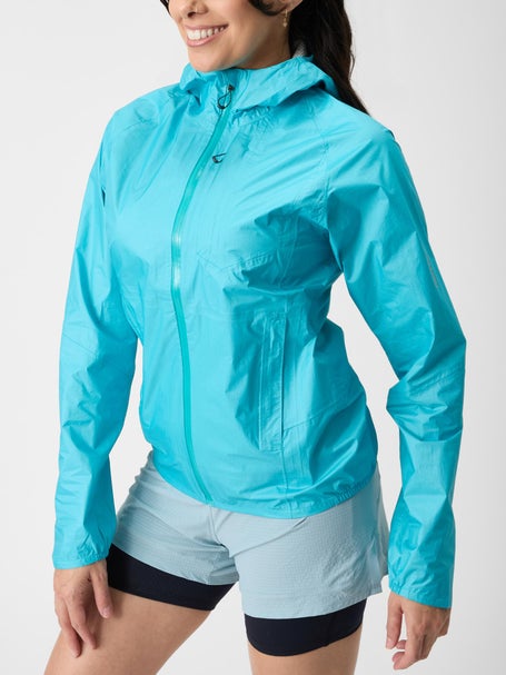 Salomon Womens Bonatti Waterproof Jacket Peacock Blue