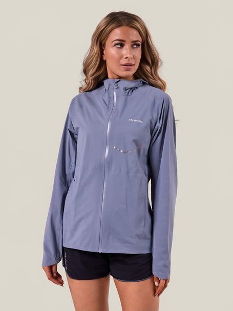 Salomon Womens Bonatti Waterproof Jacket Trade Winds