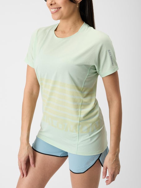Salomon Womens Sense Aero Short Sleeve Tee GFX