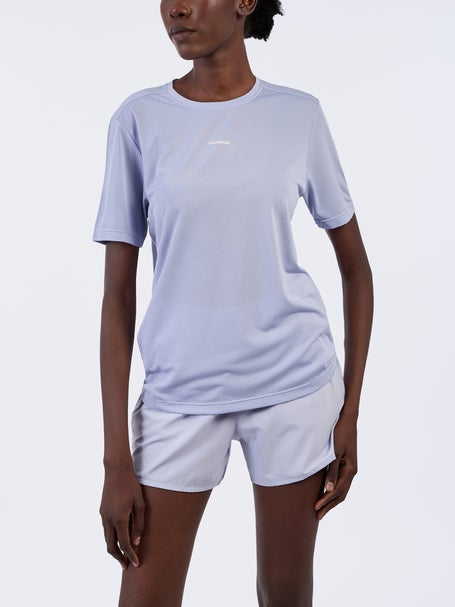 Salomon Womens SHKout Short Sleeve Tee Cosmic Sky
