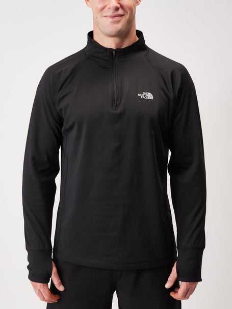 The North Face Mens Warm Essential Mock 1/4 Zip Black