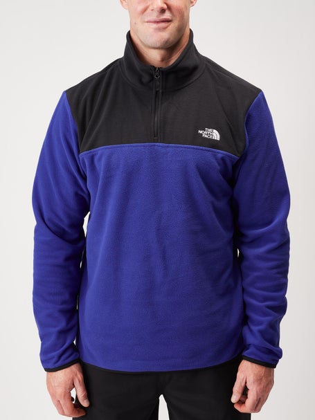 The North Face Mens TKA 1/4 Zip Lapis Blue/Black