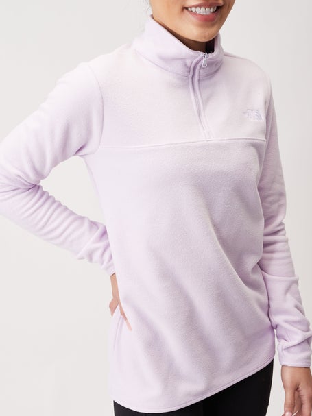 Fleece Tka 100 Glacier 1/4 Zíper Feminino Lavender Fog - The North