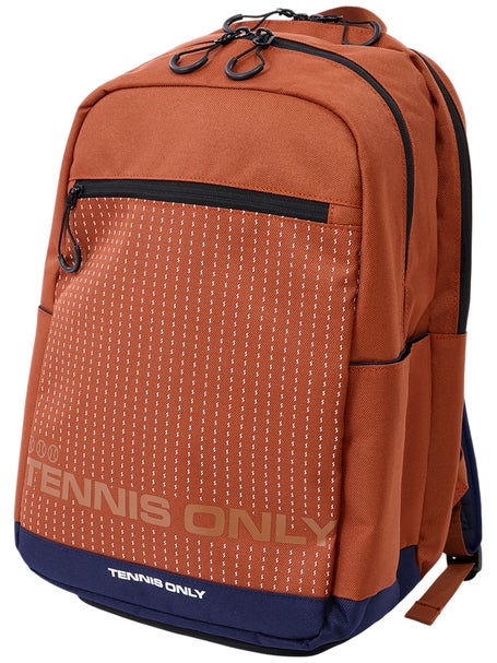 Tennis Only Backpack  Navy/Brown