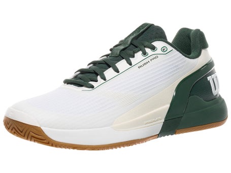 Wilson Rush Pro 5 Wh/Sycamore/Gum Mens Shoes 