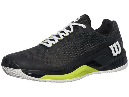 Wilson Rush Pro 4.0 Clay Blade Black/White Mens Shoe