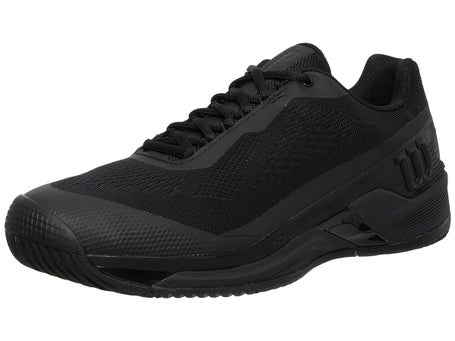 Wilson Rush Pro 4.0 Black/Black Mens Shoe 