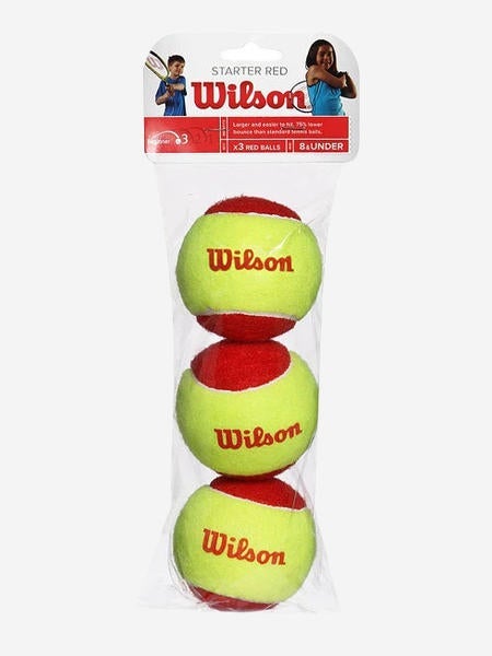 Wilson Starter Red 3 Ball Pack