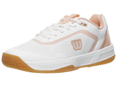 Wilson Court Glide White/Rose/Gum Womens Shoes