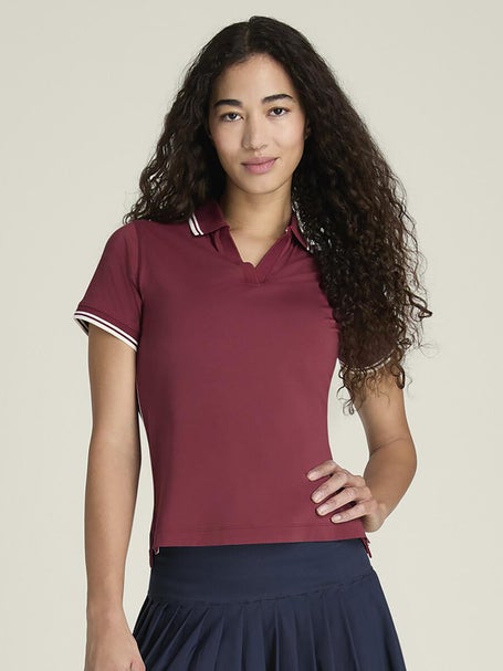 Wilson Womens Club Polo - Cranberry