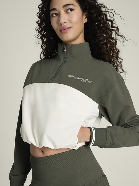 Wilson Womens Davenport Half Zip - Grape Leaf